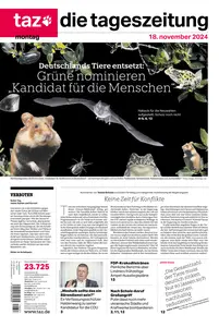 taz die tageszeitung  - 18 November 2024