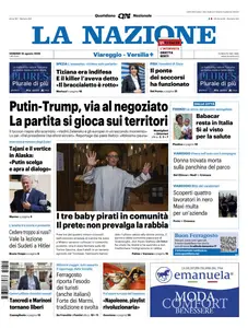 La Nazione Viareggio Versilia - 15 Agosto 2025