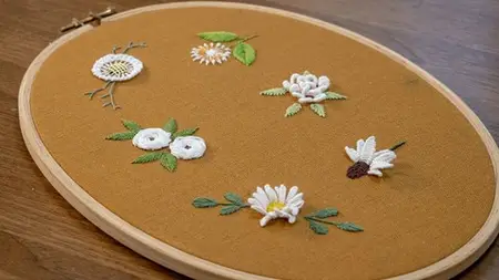 Six Floral Fantasies: An Embroidery Adventure