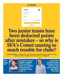 The Herald Sport (Scotland) - 10 December 2024