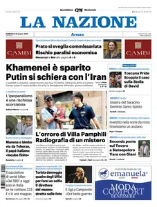 La Nazione Arezzo - 22 Giugno 2025