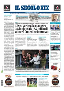 Il Secolo XIX Levante - 18 Ottobre 2025
