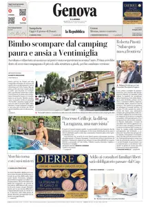 la Repubblica Genova - 13 Luglio 2025