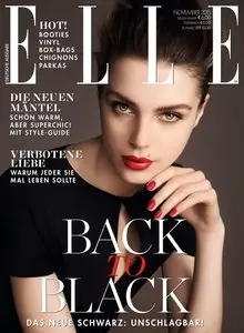 ELLE Germany - November 2015