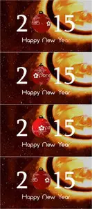 Christmas Ball and Happy New Year After Effects Project - Pond5