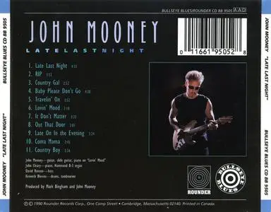 John Mooney - Late Last Night (1990)