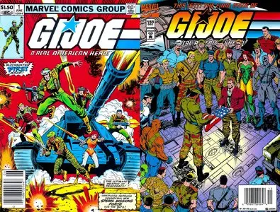 G.I. Joe A Real American Hero Vol.1 #1-155 + Yearbooks + Specials + Covers (1982-1994) Complete