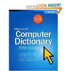Microsoft  Computer Dictionary