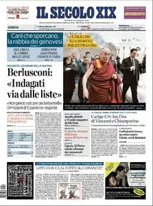 IL SECOLO XIX DEL 19 FEBBRAIO 2010