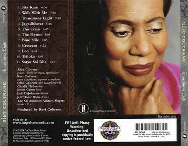 Alice Coltrane - Translinear Light (2004) {Impulse} **[RE-UP]**