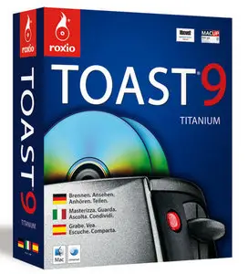 Roxio Toast Titanium 9.0.4 New For MAC OS X