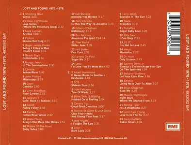 VA - Lost & Found 1970-1978 (1998) 2CDs