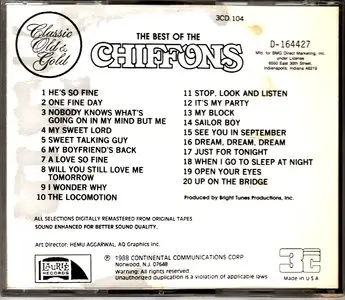 The Chiffons - The Best Of The Chiffons: Classic Old & Gold (1988)