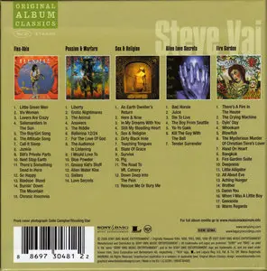 Steve Vai - Original Album Classics (2008) 5CD Box Set