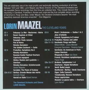 Lorin Maazel - The Cleveland Years Complete Recordings (19CD Box Set, 2014)