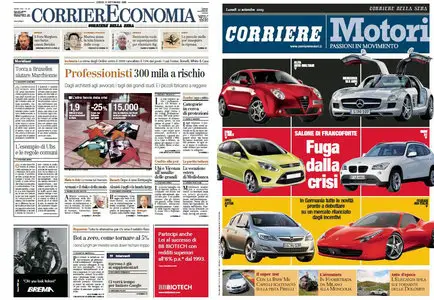 Economia+Motori Corriere della Sera 21-09-09