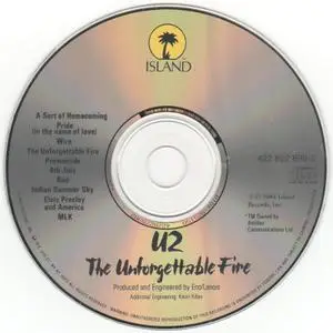 U2 - The Unforgettable Fire (1984)