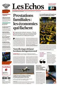 Les Echos Du Mardi 30 Septembre 2014