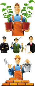 Professions Vector
