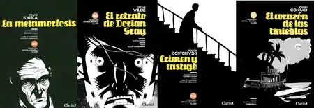 Colección Novela Gráfica Clarín (libros 1 a 4)