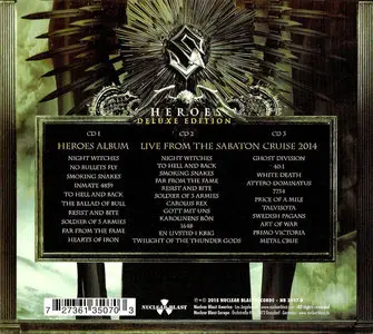 Sabaton - Heroes (2015) [3CD, Deluxe Edition] Re-up