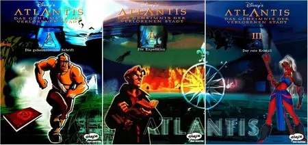 Atlantis - Das Geheimnis der verlorenen Stadt - Band 1-3