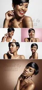 Stock Photo - Black Model Woman