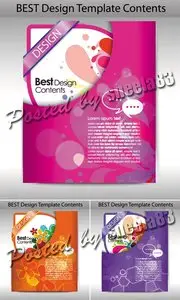 Stylish Folders Vector