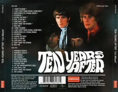 Ten Years After - Ten Years After (1967) 2CDs, Remastered, Deluxe Edition 2015