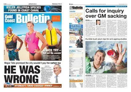The Gold Coast Bulletin – March 27, 2013