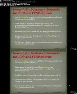 Never-To-Do mistakes in Networks for CCNA CCNP students