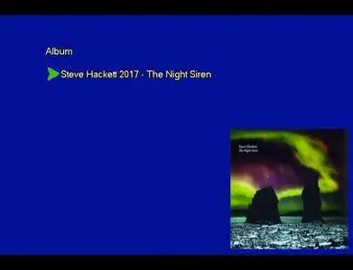 Steve Hackett - The Night Siren (2017) [Vinyl Rip 16/44 & mp3-320 + DVD] Re-up