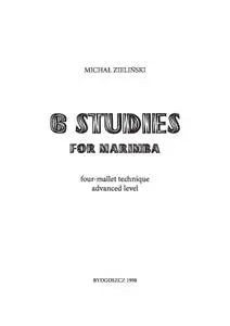 6 Studies for Marimba