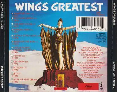 Wings - Wings Greatest (1978) {Reissue}