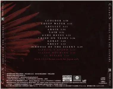 Charon - Songs For The Sinners (2005) [Japanese Edition]