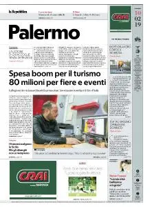 la Repubblica Palermo - 10 Febbraio 2019