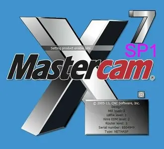 MasterCAM X7 SP1 Build 16.0.6.2 Update