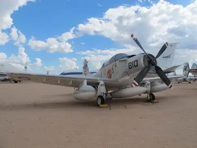 Douglas EA-1F Skyraider Walk Around 