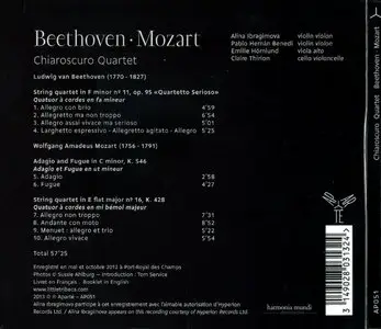 Chiaroscuro Quartet - Beethoven, Mozart (2013)