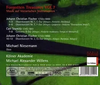 Michael Alexander Willens, Kölner Akademie - Forgotten Treasures, Vol. 7: Virtuose Oboenkonzerte: Fischer, Stamitz (2008)