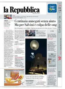 la Repubblica - 20 Gennaio 2019