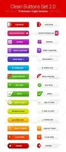 GraphicRiver Clean Web Buttons 2.0