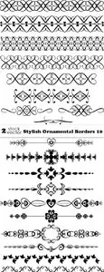 Vectors - Stylish Ornamental Borders 10