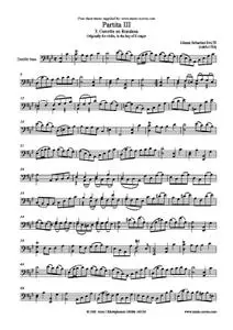 Partita No. III