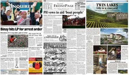 Philippine Daily Inquirer – May 20, 2015