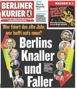 Berliner Kurier vom 31. Dezember 2014