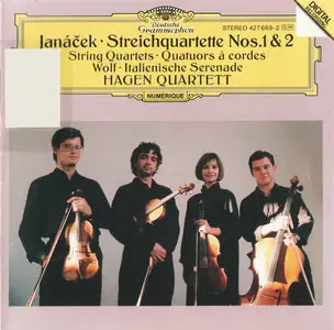 Hagen Quartett - Janacek: String Quartets / Wolf: Italian Serenade (1989)