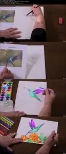 Art for Beginners & Kids: 8 Drawing & Mixed-Media Projects