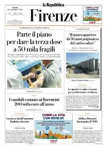 la Repubblica Firenze - 20 Settembre 2021