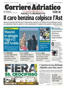 Corriere Adriatico Ascoli - 27 Agosto 2023